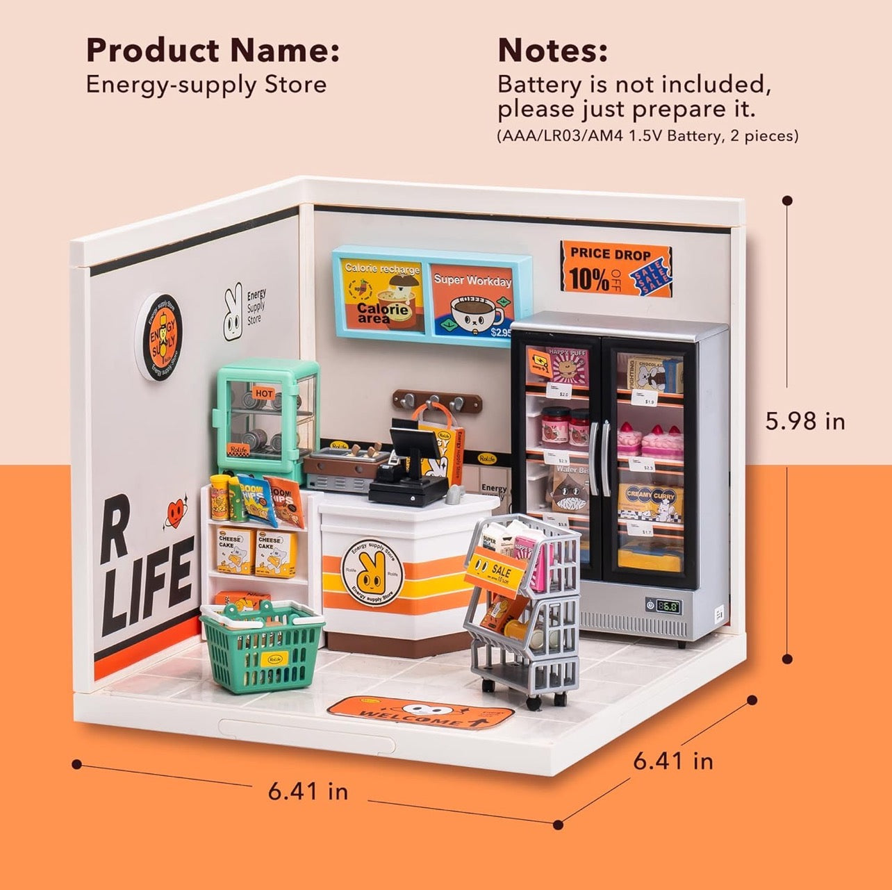 Rolife Miniature DIY LED Building Model Supply Store