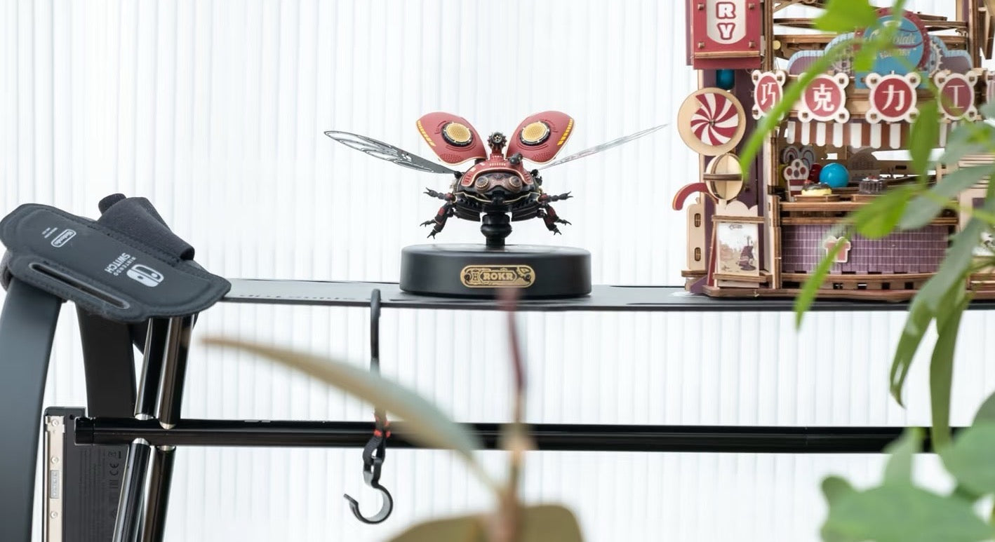 ROKR 3D Puzzles Electric Metal Model Building Kit Rhinoceros Beetle