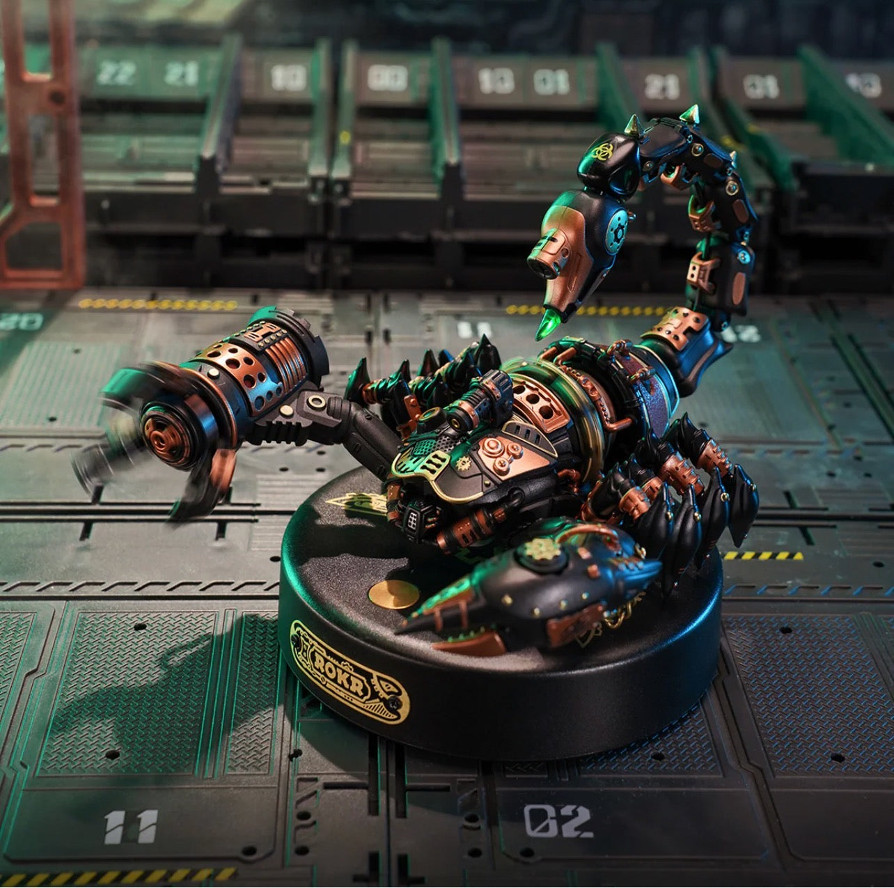 ROKR 3D Metal Model Kits Puzzle DIY Emperor Scorpion