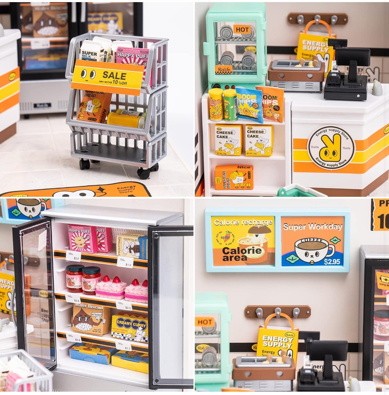 Rolife Miniature DIY LED Building Model Supply Store