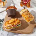 PU simulated bread refrigerator magnet 1 pcs