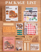 Rolife DIY Miniature House Mini Wooden Cheers Bar & Dining
