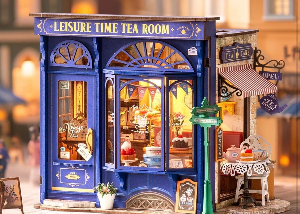 Rolife DIY Dollhouse Miniature House Leisure Tea Room