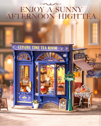 Rolife DIY Dollhouse Miniature House Leisure Tea Room