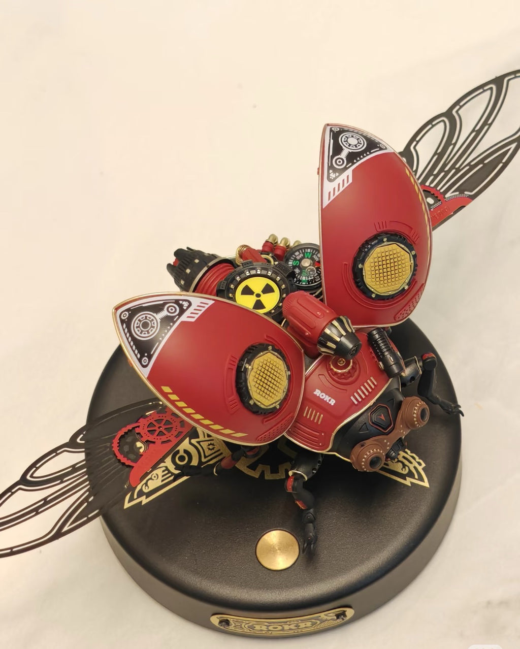 ROKR 3D Puzzles Electric Metal Model Building Kit Rhinoceros Beetle