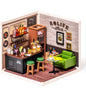 Rolife DIY Miniature Building Minihouse Leisurely Cheers Bar with LED