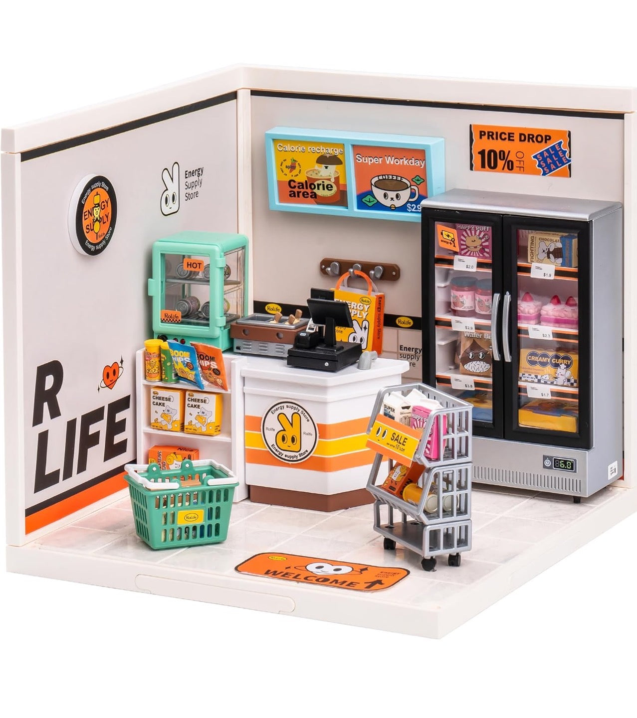 Rolife 微型 DIY LED 建筑模型用品店