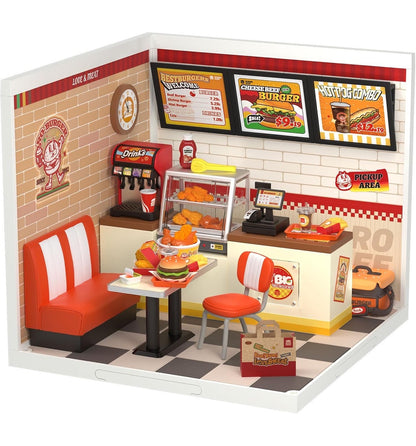 Rolife DIY Miniature Building Minihouse Yum Burgers