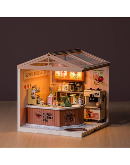 Rolife LED Building DIY Minihouse Bubble Tea