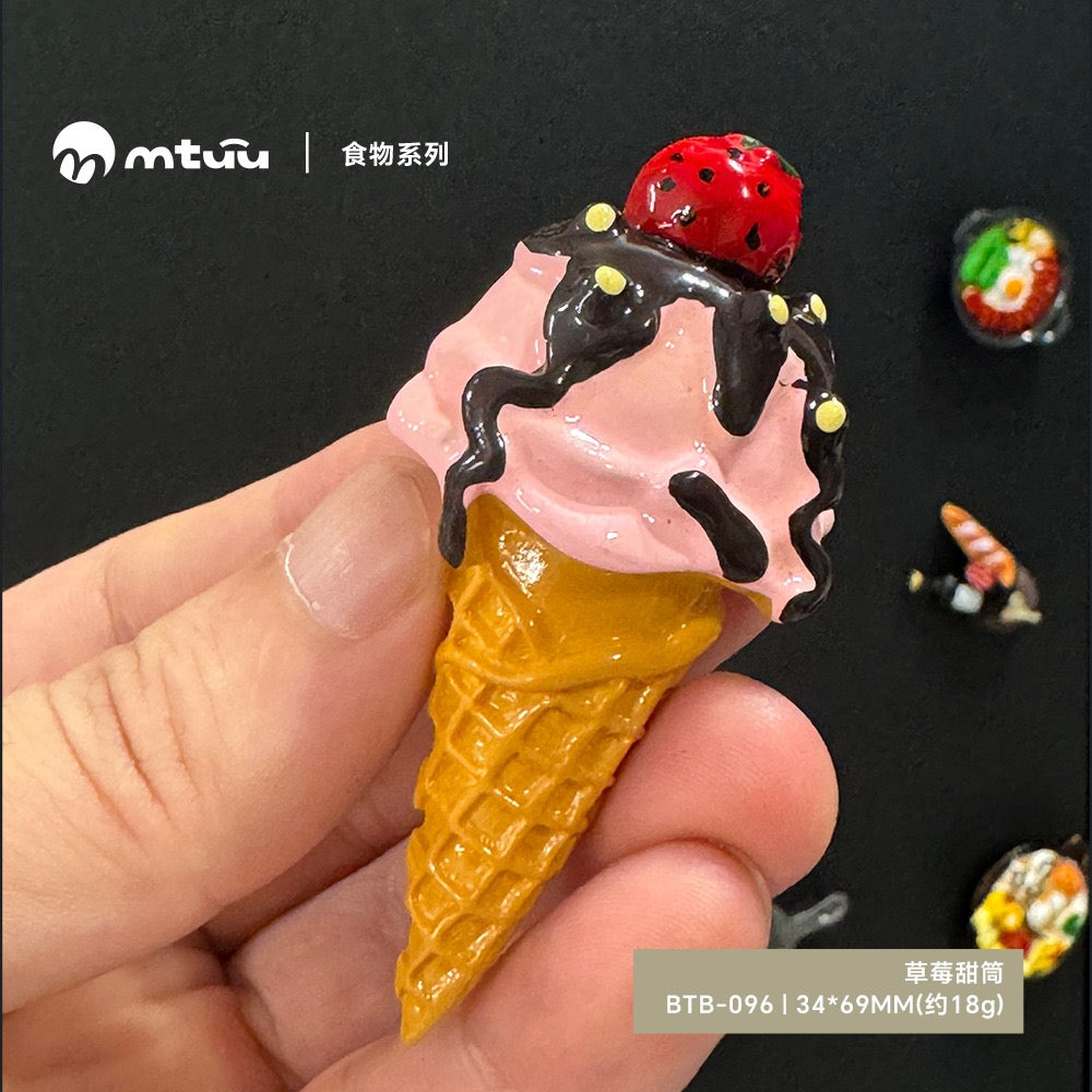 Cute food-shaped refrigerator magnets 1pcs