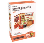 Rolife Super Creator Miniature House Panda Hot Pot