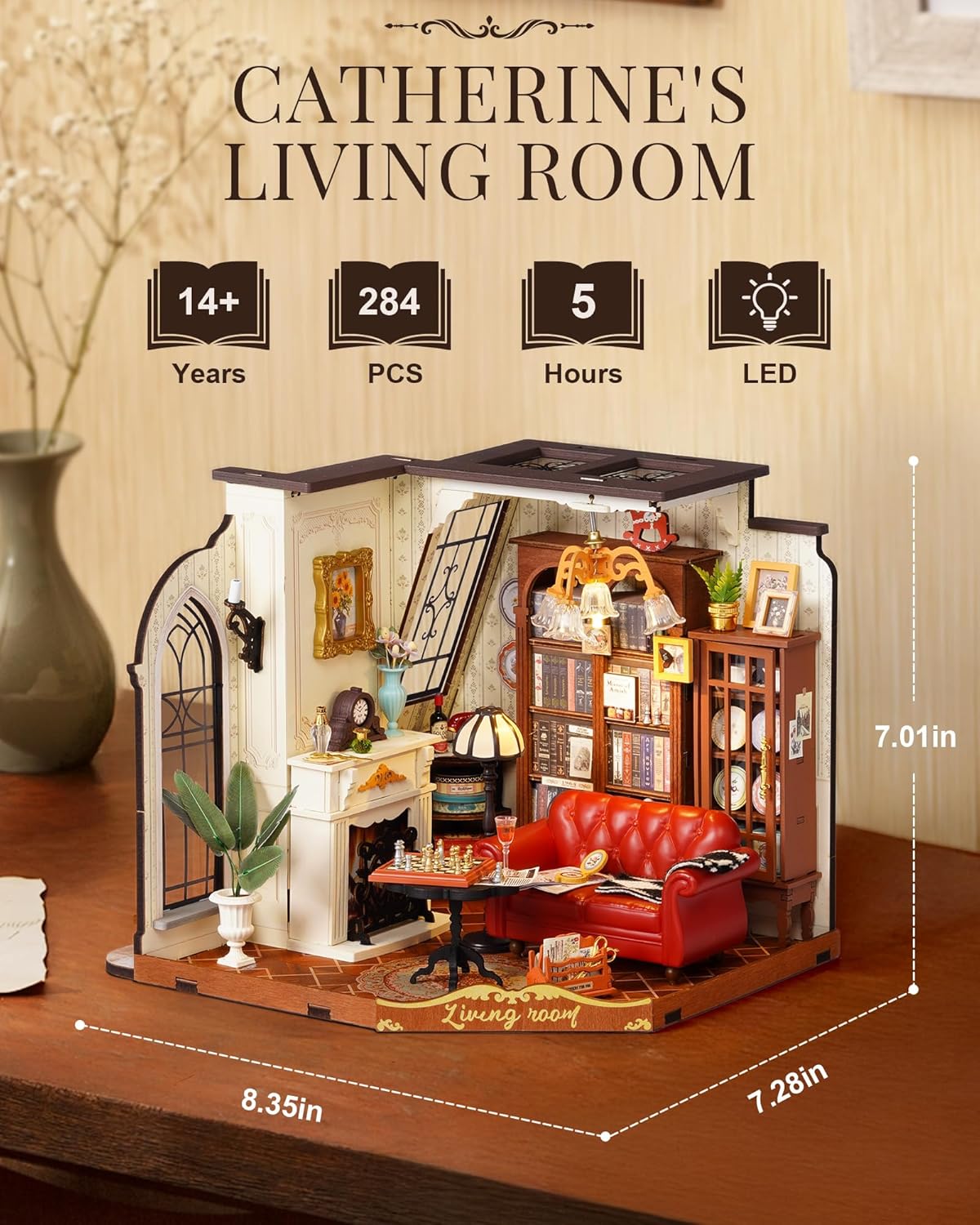 Rolife DIY Miniature House (Catherine's Living Room)