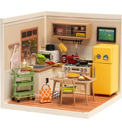 Rolife MIniature House DIY Building Meals Kitchen