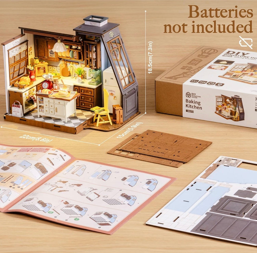 Rolife DIY Miniature House Baking Kitchen