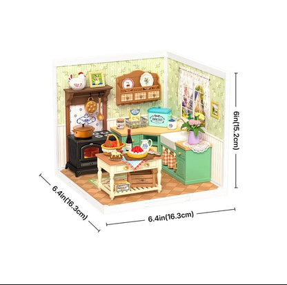 Rolife Farmhouse Kitchen Super Creator Miniature House