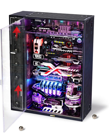 3D Puzzles Electric Marble Run Model Kits Future City