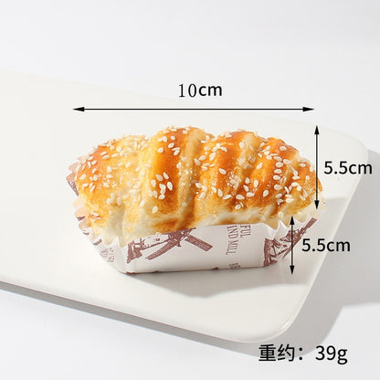 PU simulated bread refrigerator magnet 1 pcs