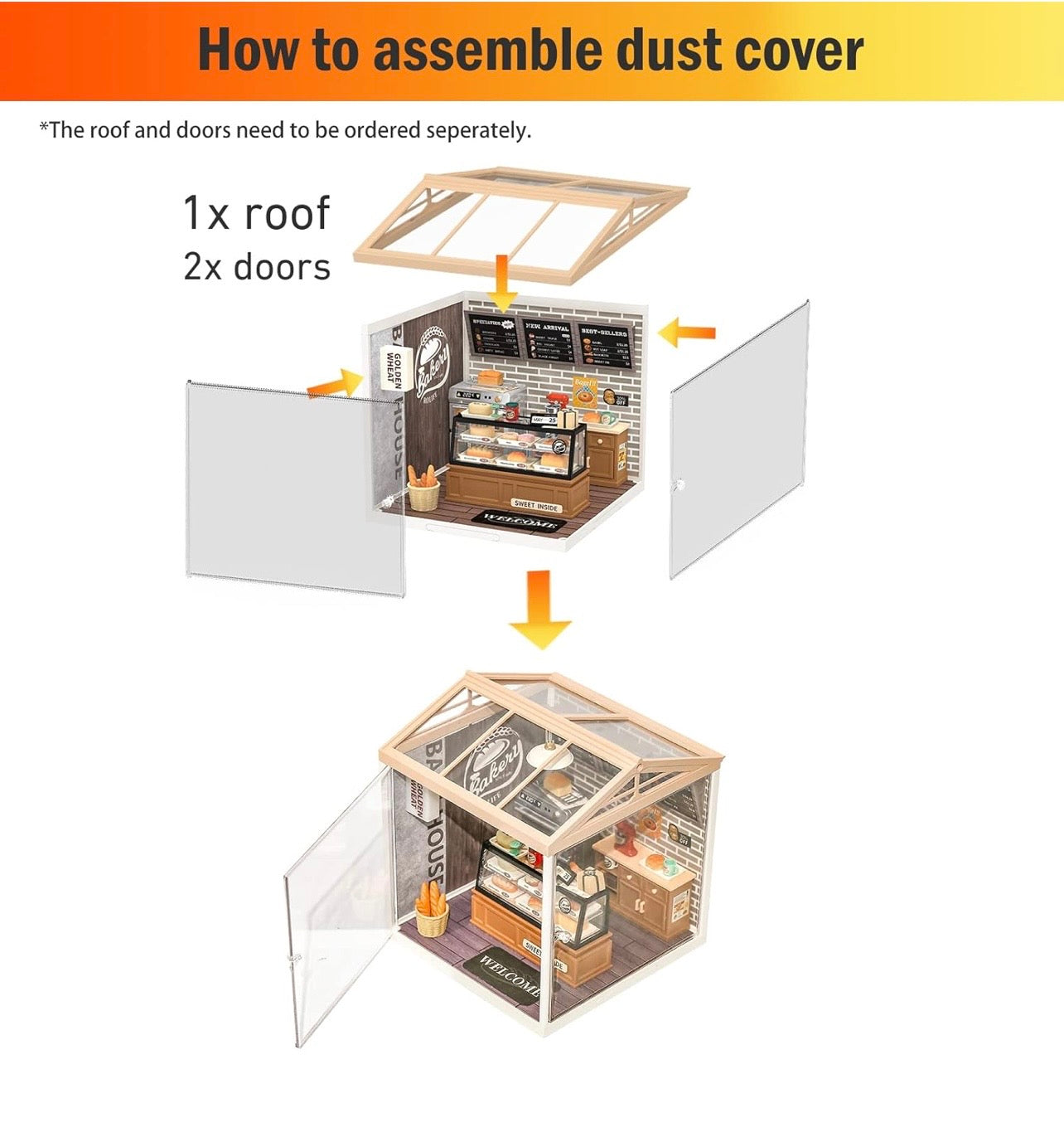 Rolife Dust Cover Roof