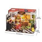 Rolife Garage Workshop DIY Miniature House Kit