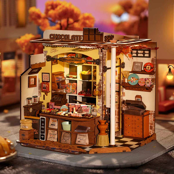 Rolife Henry's Chocolate DIY Miniature House