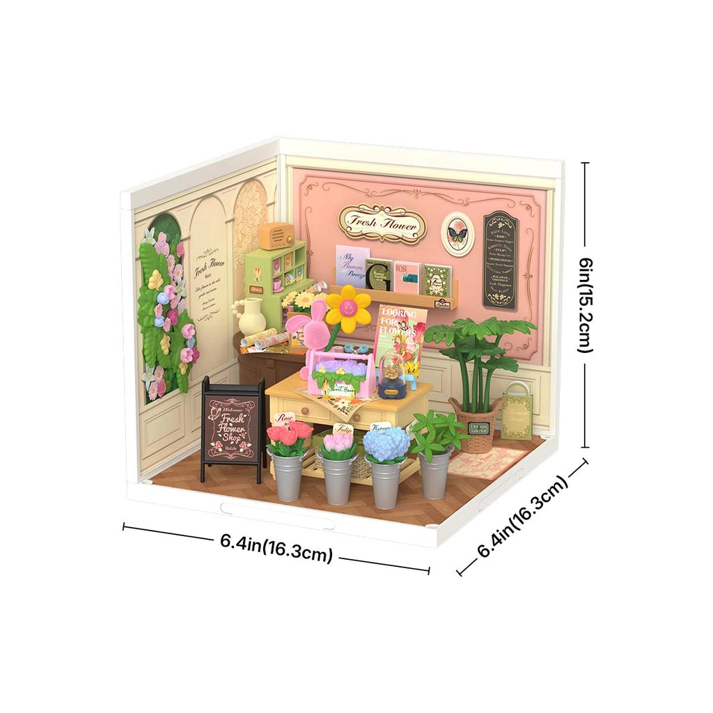Rolife Fresh Flower Shop Super Creator Miniature House