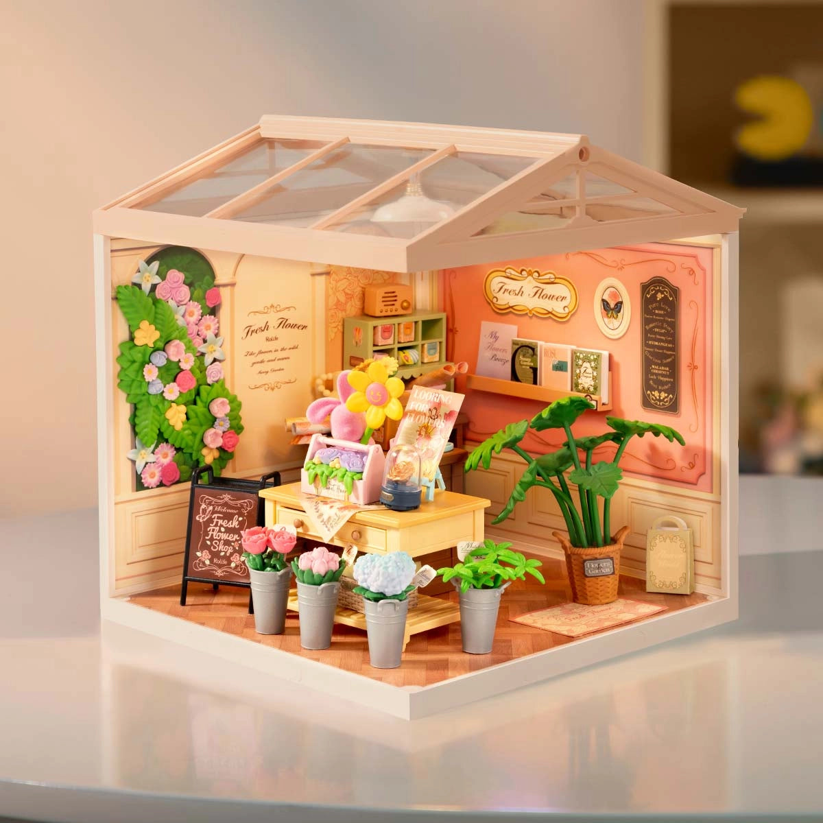 Rolife Fresh Flower Shop Super Creator Miniature House
