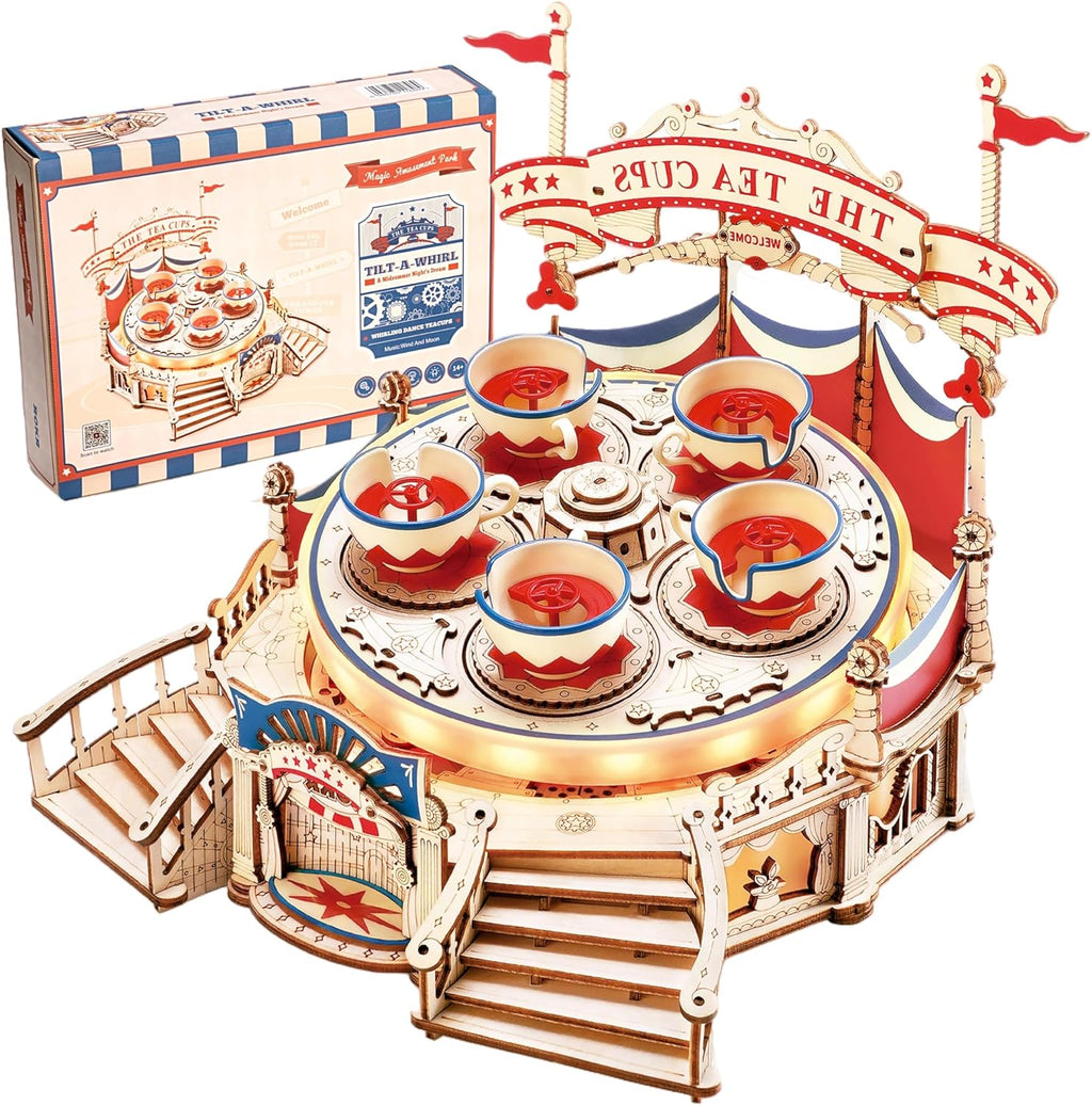 ROKR Tilt-A-Whirl DIY Music Box