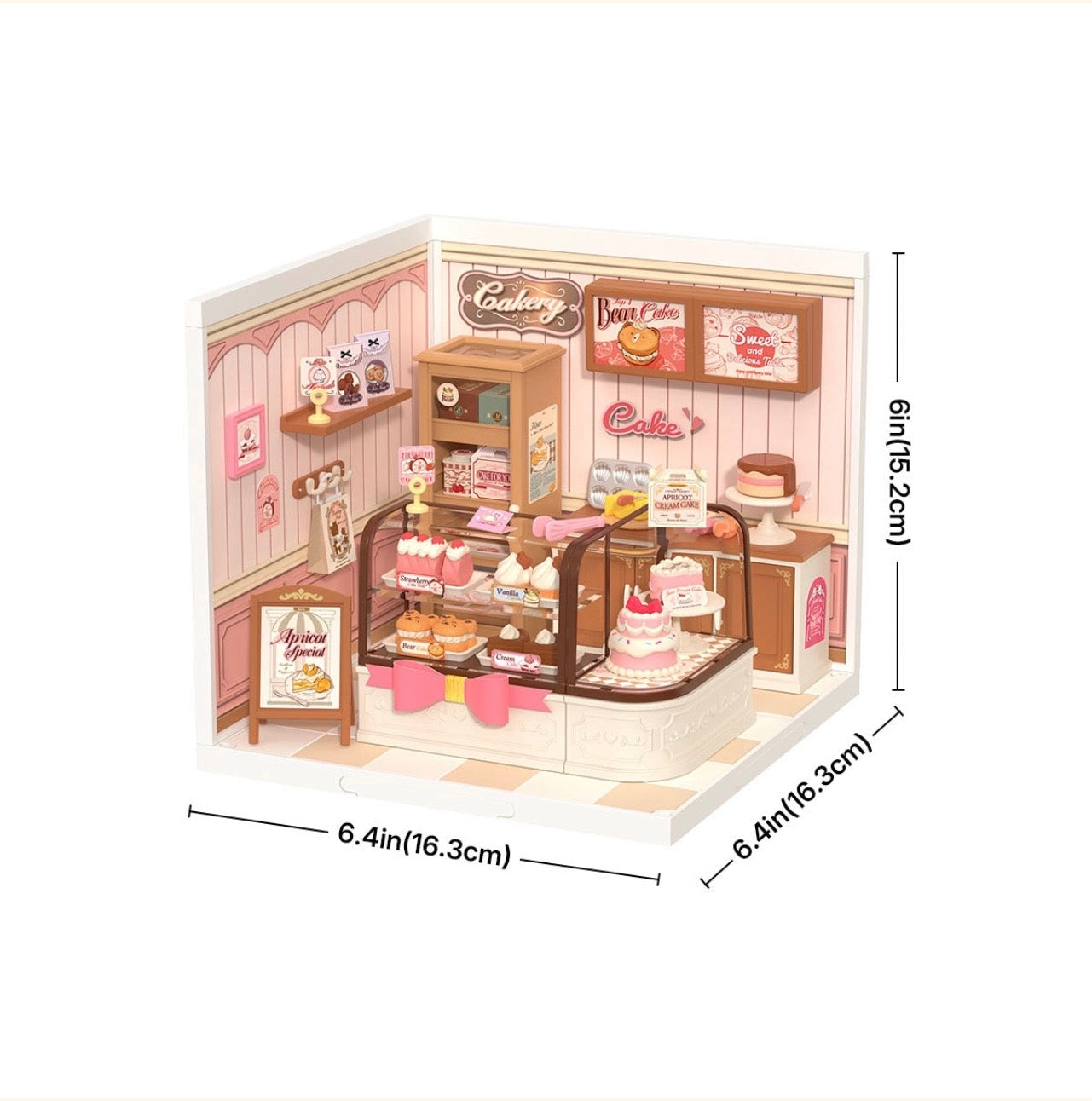 Rolife Tasty Cake Shop Super Creator Miniature House