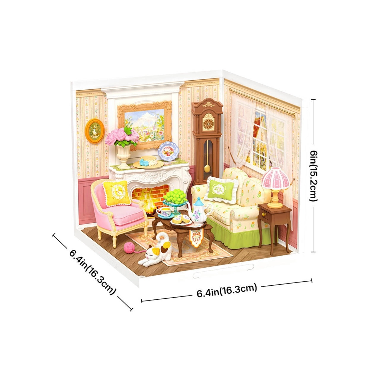 Rolife Super Creator Miniature House Holiday Tea Time