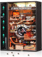 ROKR Marble Run Mechanical 3D Puzzles  Hip-Hop Street