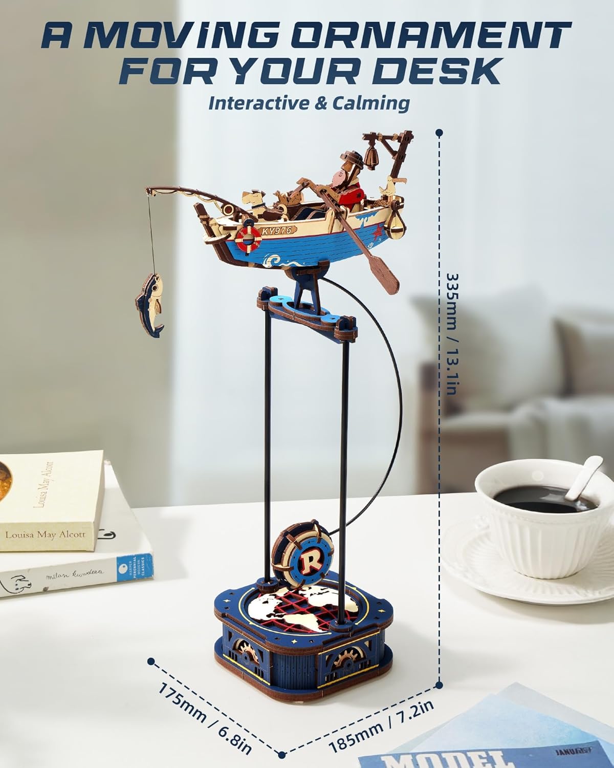 ROKR Ocean Fisher Pendulum Balance Toy 3D Puzzle