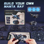 ROKR Manta Ray Mechanical 3D Puzzle Kit