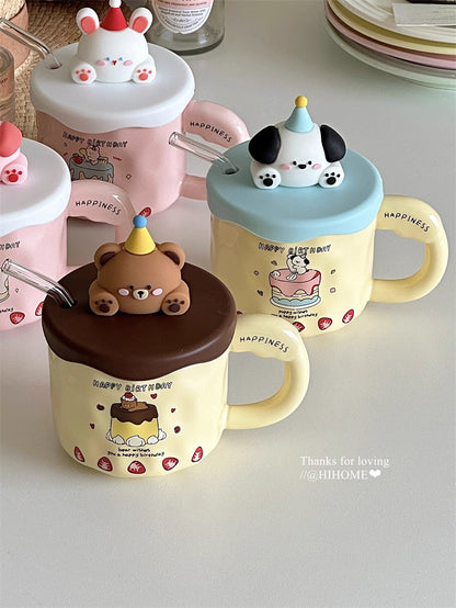 Cute dog shaped mug 400ML