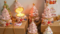 Scent candle Christmas tree shape
