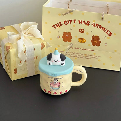 Cute dog shaped mug 400ML