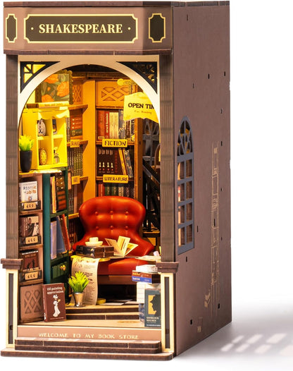 Rolife Book Nook Shelf Insert - Bookstore