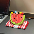 Watermelon-shaped fruit fork