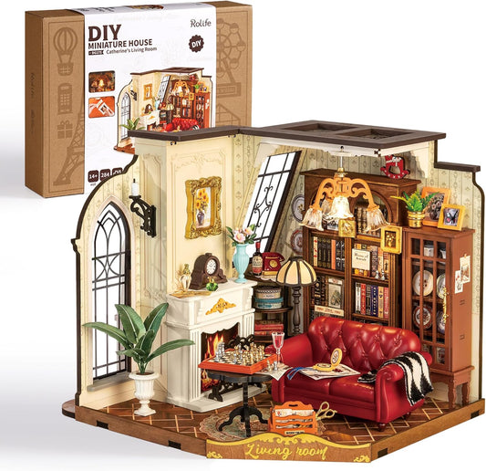 Rolife DIY Miniature House (Catherine's Living Room)